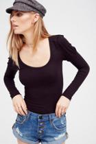 We The Free Womens Meg's Puff Sleeve Tee