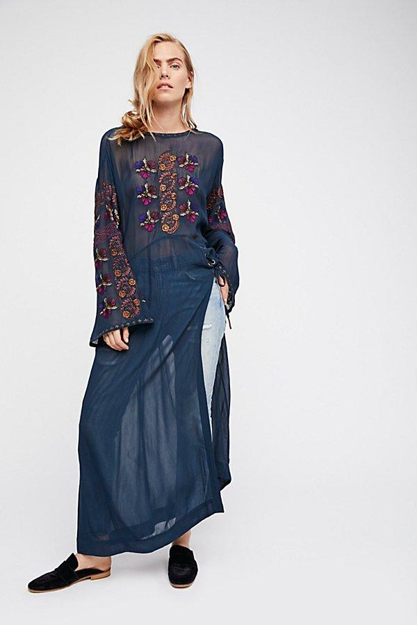 Floral Maxi Top By Free People