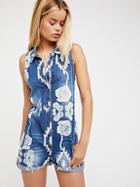 Mini Braxton Utility Romper By Oneteaspoon At Free People