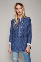 Free People Womens Charlie Railroad Pullover