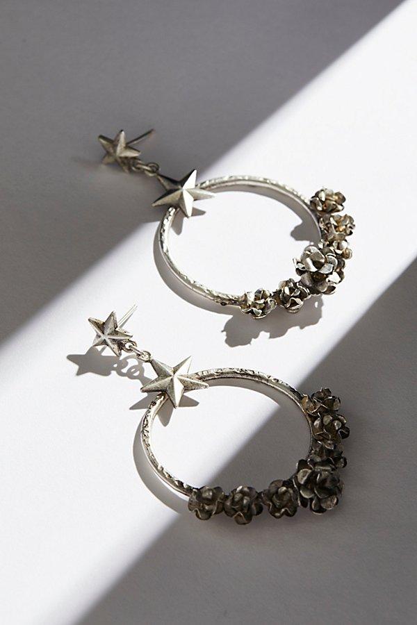 Esperanza Coronation Hoop Earrings By Virgin Saints & Angels At Free People