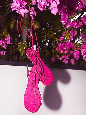 Vegan Mia Wrap Sandal By Faryl Robin At Free People