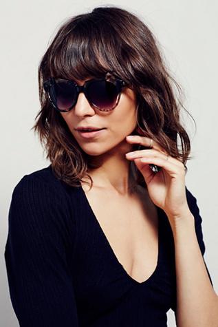 Free People Womens Darling Cat Eye Sunnies