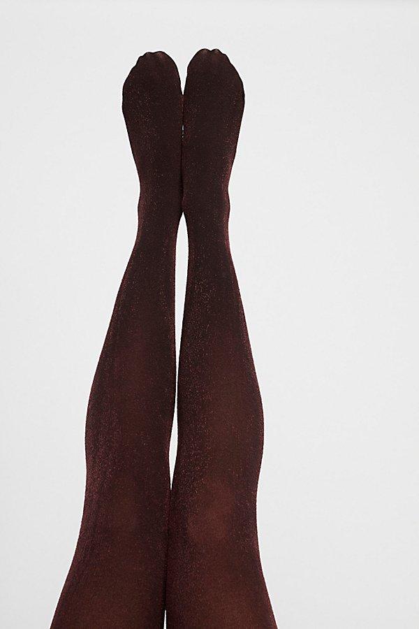 Velvet Effect Tights By Pretty Polly At Free People