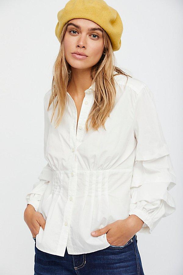 Memphis Blues Buttondown Top By Free People