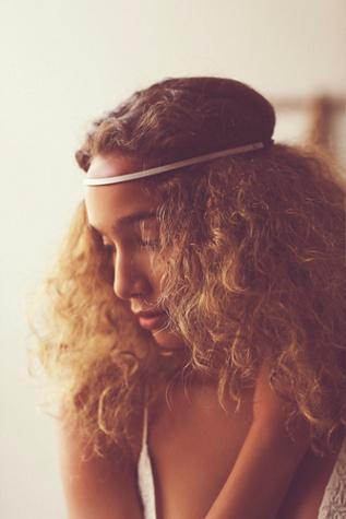 Pin & Tube Womens Skinny Leather Headband