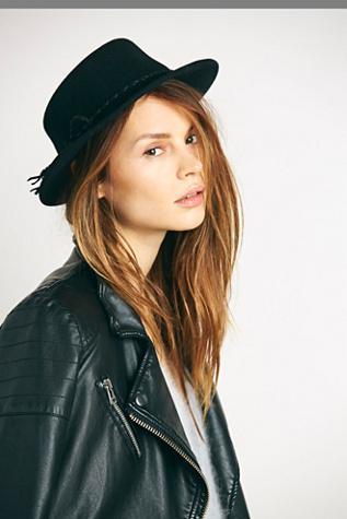 Hat Attack For Free People Womens Bolo Wrapped Boater