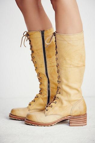 Frye Womens Campus Lace Up Boot