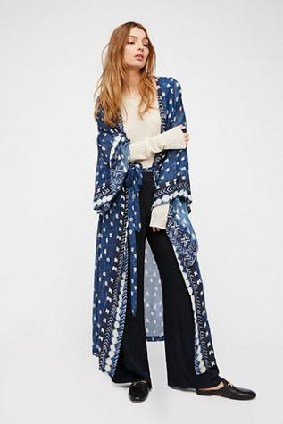 Jen S Pirate Booty Womens Mantra Kimono