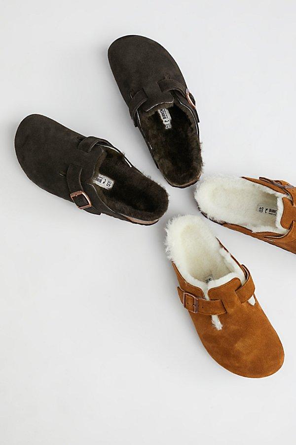 Boston Shearling Birkenstock At Free People