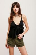 Free People Womens Slouchy Gunner Short