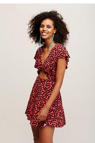 Free People Womens Whos That Girl Mini Dress
