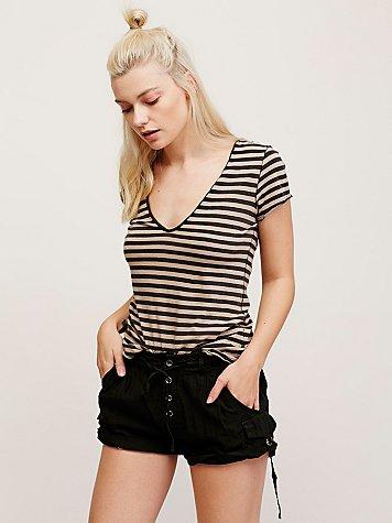 Stripe Avery Tee By We The Free At Free People