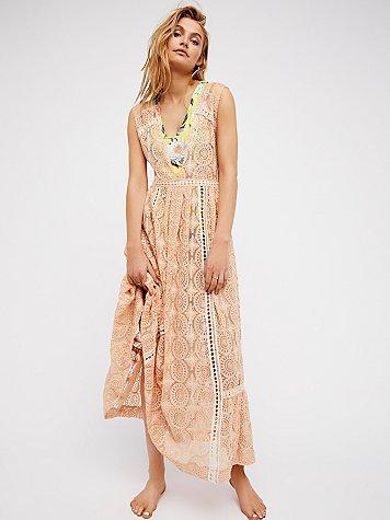 Shine On Midi Dress By Free People