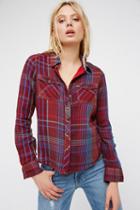 Free People Womens One Love Buttondown