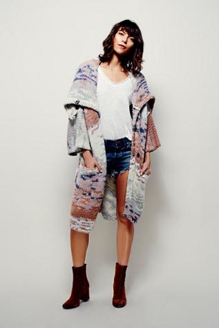 Free People Womens Dreamy Fields Sweater