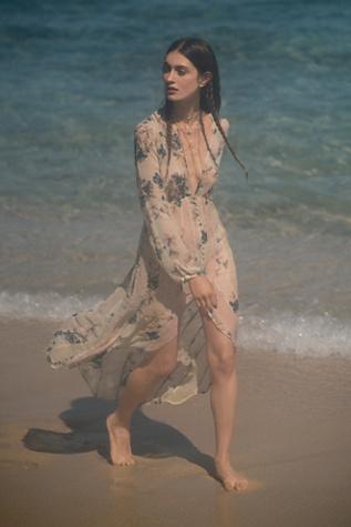 Free People Womens Colors Of The Wind Maxi T