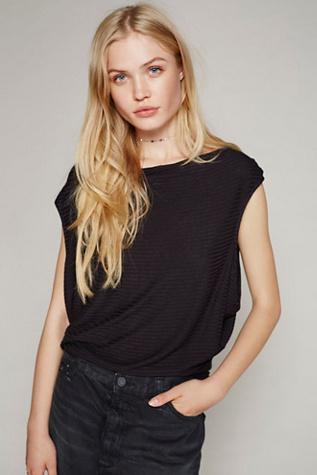 Free People Womens Replay Tee