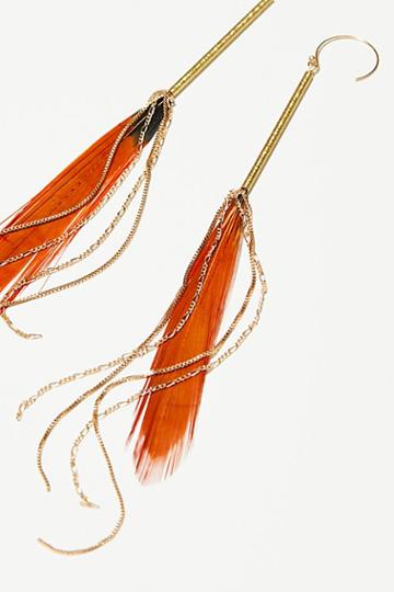 Glistening Long Feather Dusters By Serefina At Free People