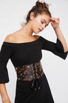 Silk Brocade Corset By Free People