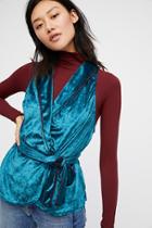 Late Night Velvet Wrap By Intimately At Free People