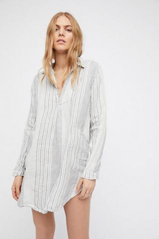 Free People X Cp Shades Womens Teton Stripe Tunic