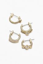Luv Aj Womens Full Bloom Hoop Earring S