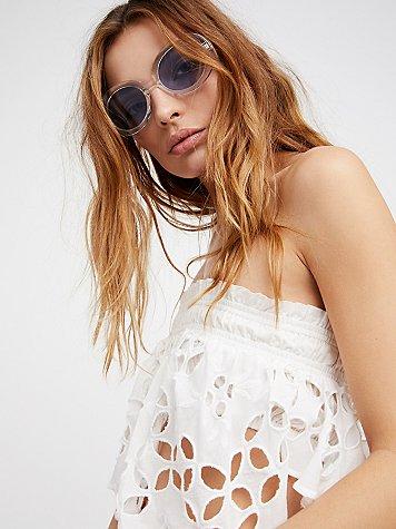 Free People Nirvana Oval Sunnies