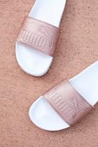 Leadcat Leather Slide Sandal By Puma At Free People