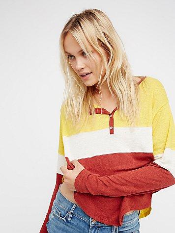 We The Free So Seventies Tee At Free People