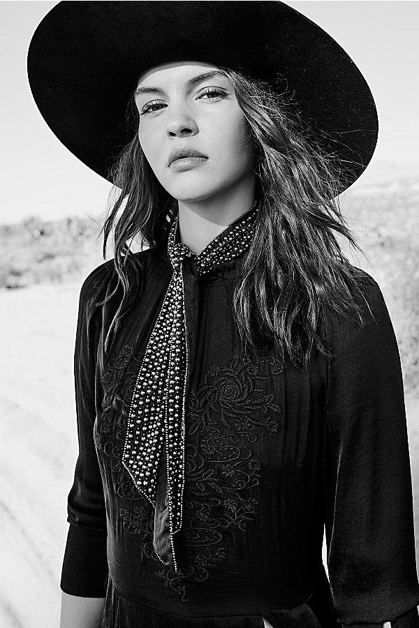 Hard Rock Studded Neck Tie By Free People