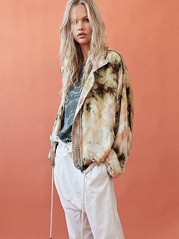 Free People Tie Dye Windbreaker