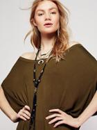Free People South Of The Border Leather Necklace