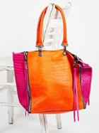 Bright Lights Leather Tote By Mandaat At Free People