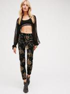 Free People Lennon Printed Skinny