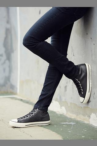 Converse Womens Vintage Leather Hiker Chucks