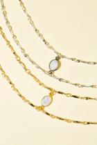 Opal Draped Delicate Choker By Amarilo At Free People