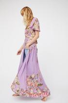 Blue Skies Exclusive Wrap Maxi Dress By Spell At Free People