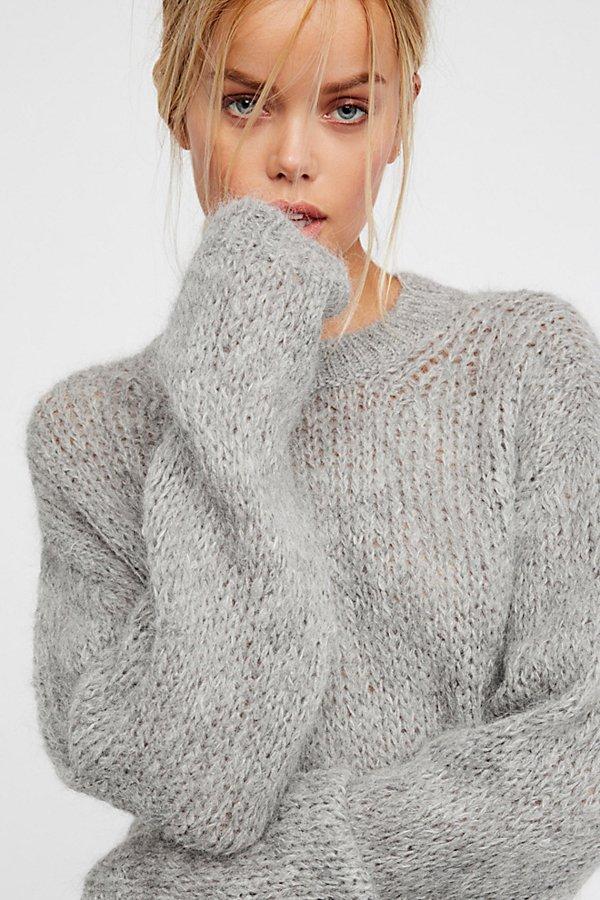 Fluffy Crew Sweater By Free People