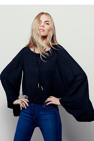 Free People Womens Stars Aligned Top