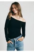 Intimately Womens Off The Shoulder Solid Top