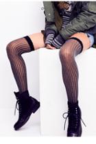 Hansel From Basel Womens Bardot Thigh High Sock
