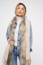 Mongolian Fur Scarf By Nicholas K At Free People