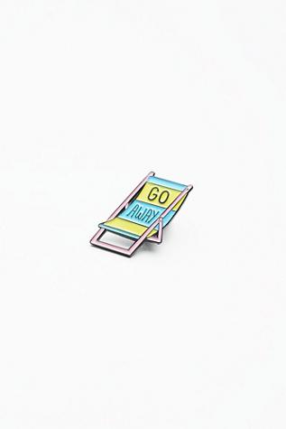 Valley Cruise Press Womens Enamel Word Pin