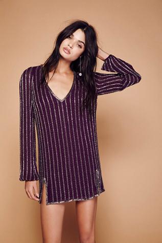 Black Magic Mini Dress By Free People