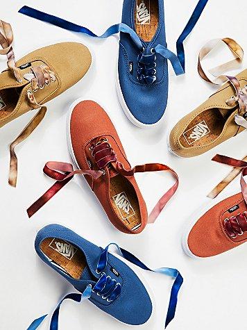 Laced In Velvet Sneaker By Vans + Sharon At Free People