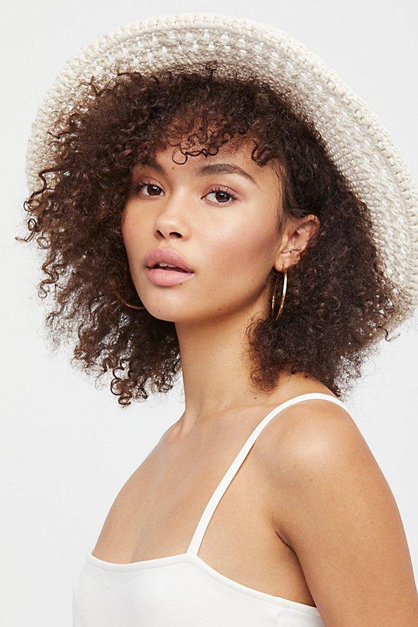 Crochet Knit Bucket By Free People
