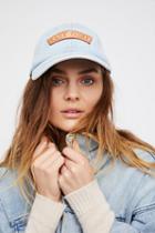 Understated Patched Denim Baseball Hat By Understated Leather At Free People