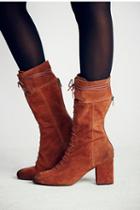 Free People Womens Cantrell Lace-up Boot
