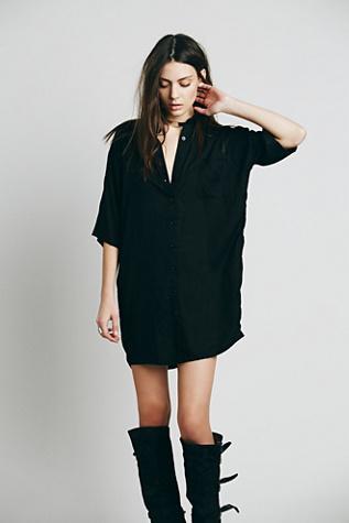 Motel Womens Stella Shirt Dress